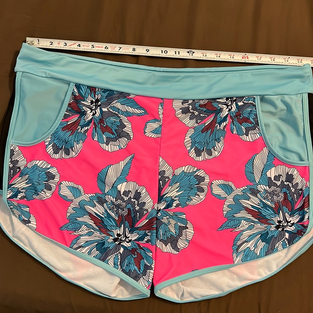 Plus size swim shorts